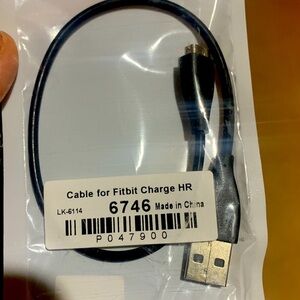 Fitbit Charge HR Cable, NWT
